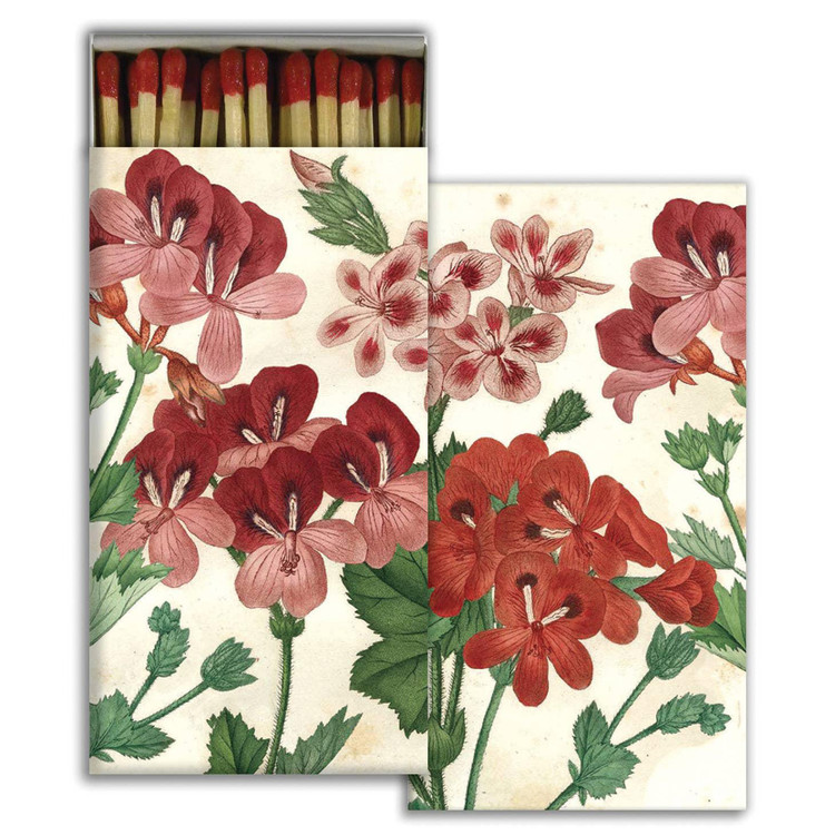 matches GERANIUMS