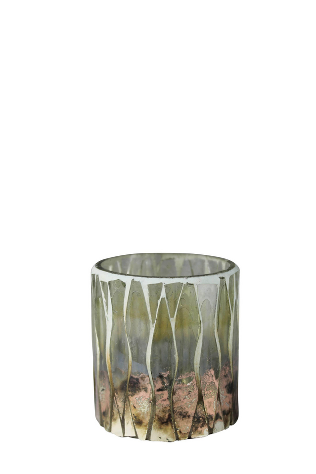 candle holder MOSAIC COPPER