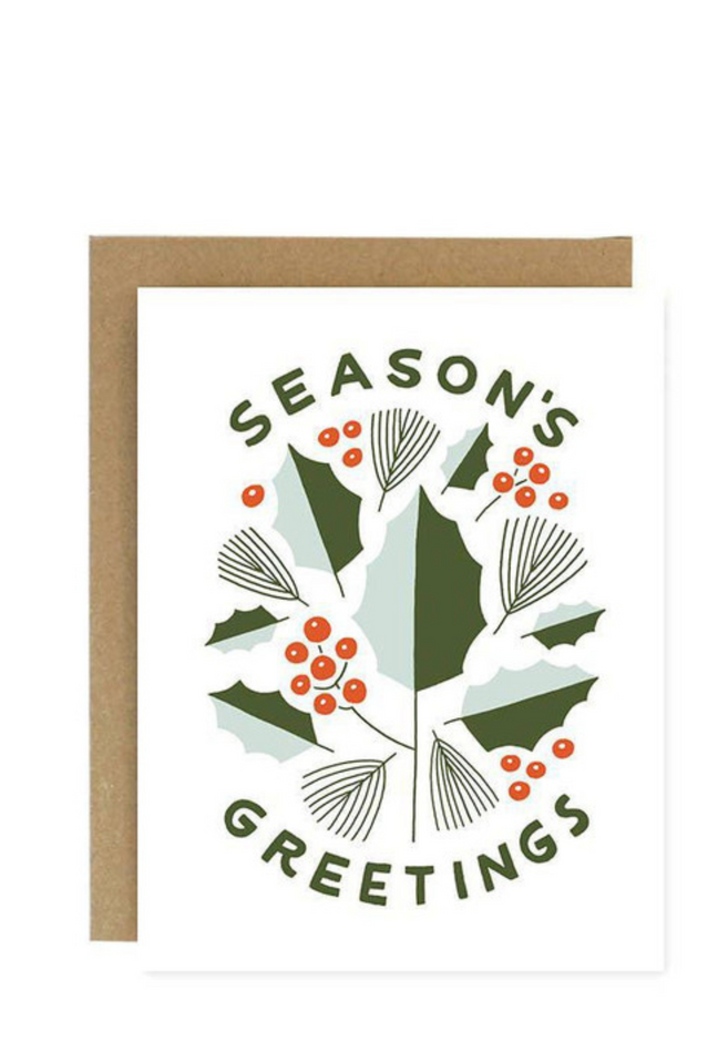 worthwhile card SEASON'S GREETINGS