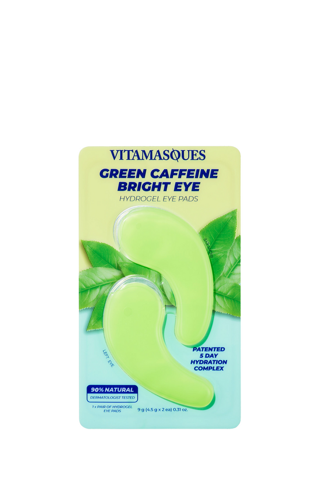 eye pads GREEN CAFFEINE