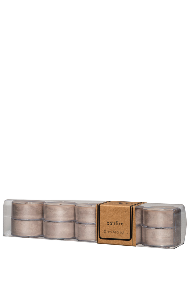 tea light 10pk BONFIRE