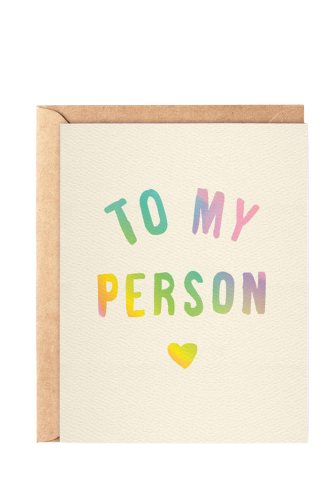 daydream card TO MY PERSON