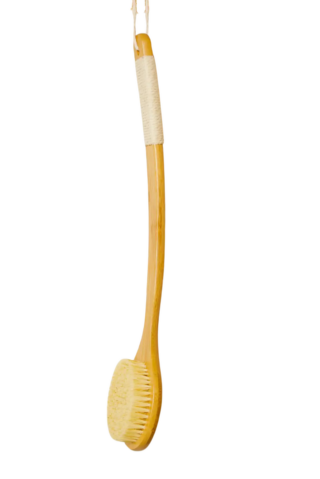 dry brush BAMBOO CURVED HANDLE