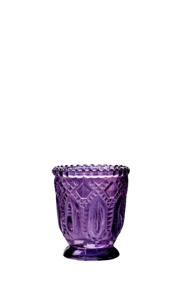 candle holder VINTAGE PURPLE