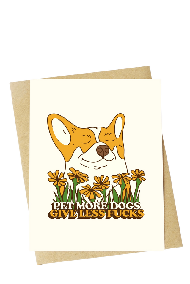 big moods card PET MORE DOGS