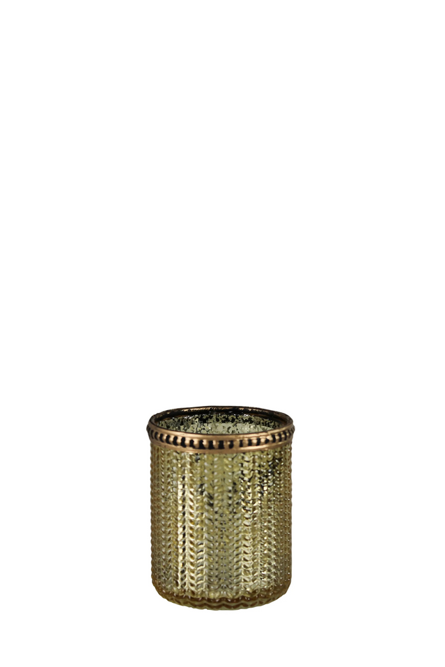 candle holder STRAS GOLD