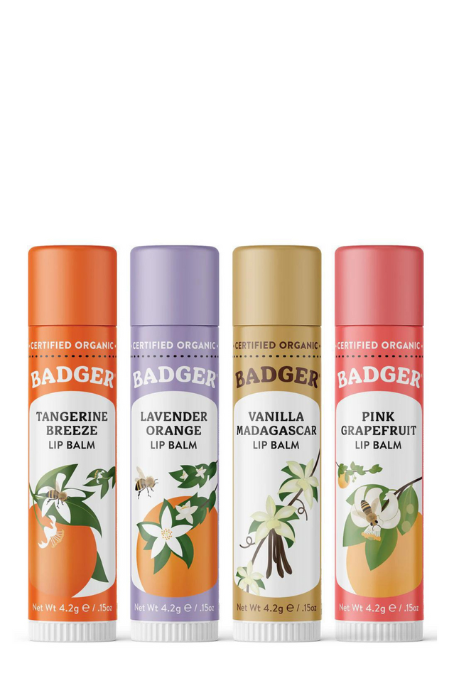 badger lip balm CLASSIC 4-PACK