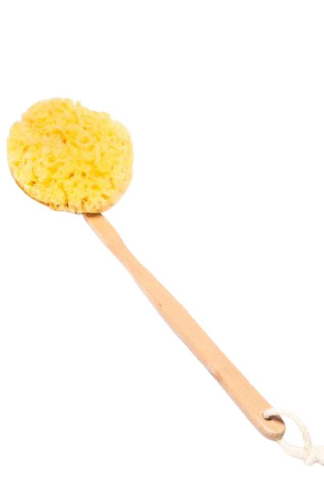 wooden body sponge YELLOW