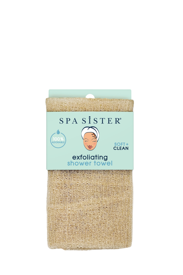 exfoliating towel BEIGE