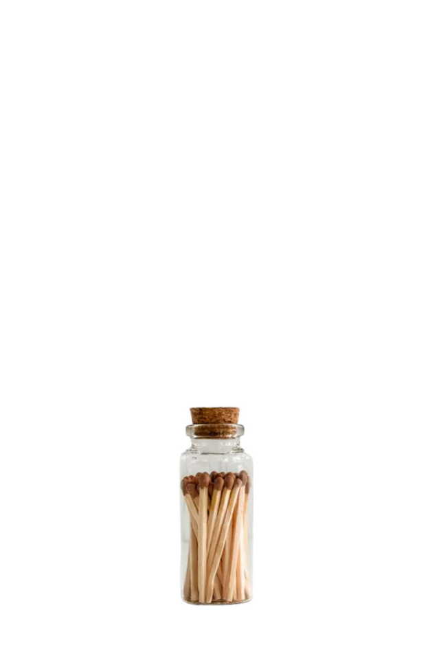 glass vial matches BROWN 40ct