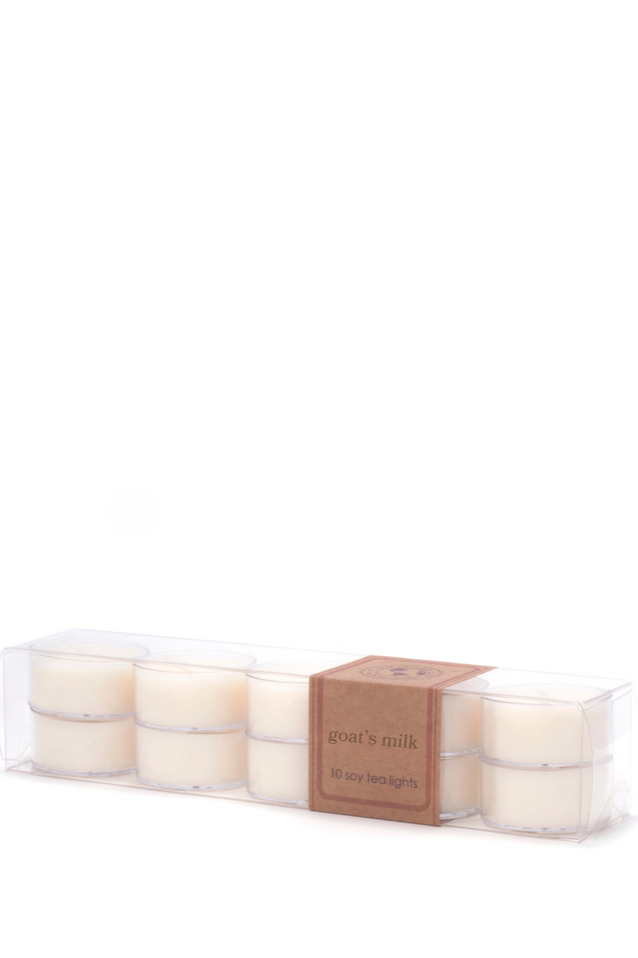 tea light 10pk GOAT'S MILK