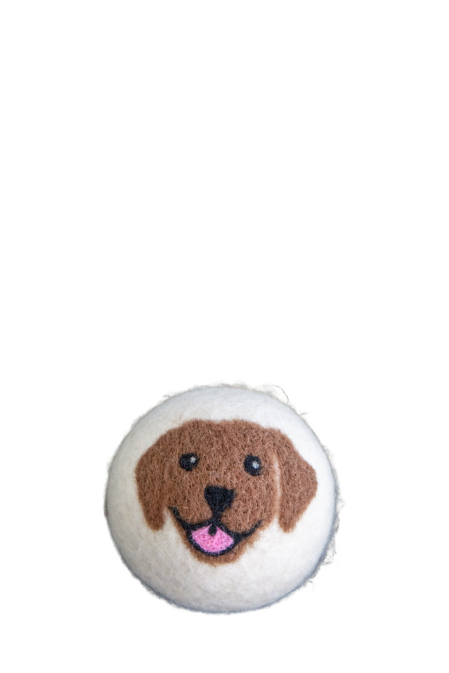 eco dryer ball DOG BROWN
