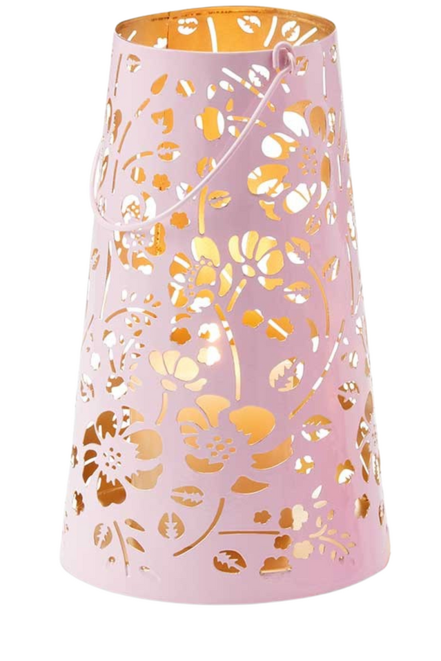 lantern PASTEL PINK FLORAL