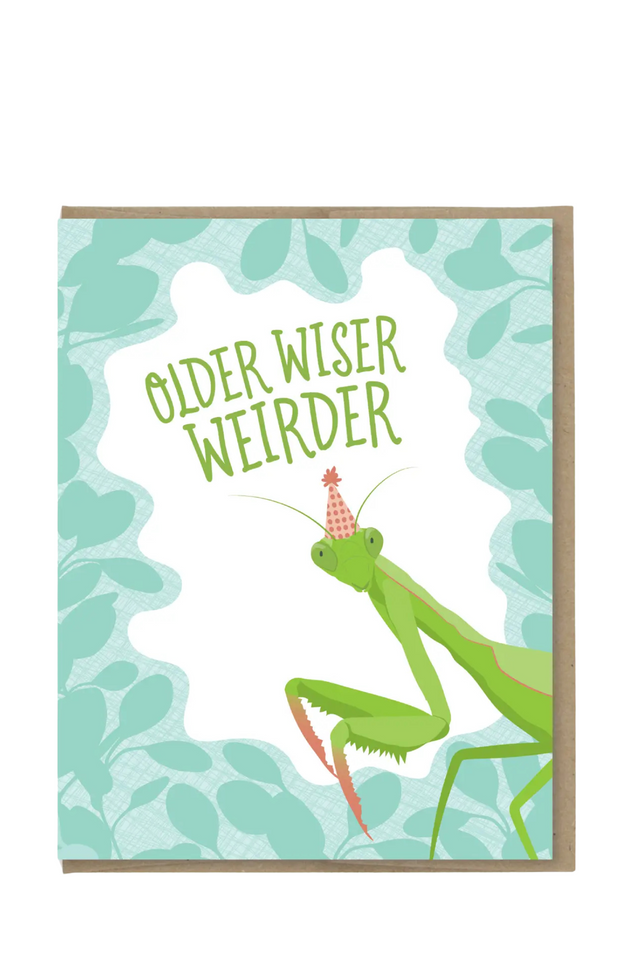 mpm card OLDER WISER WEIRDER