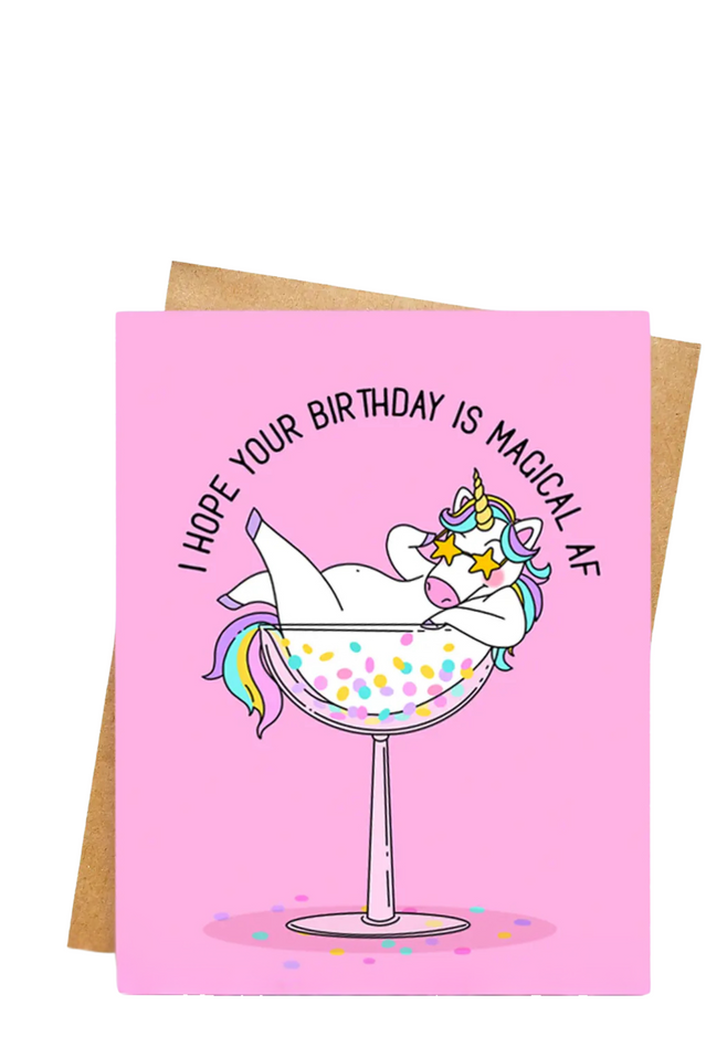 top hat card MAGICAL AF
