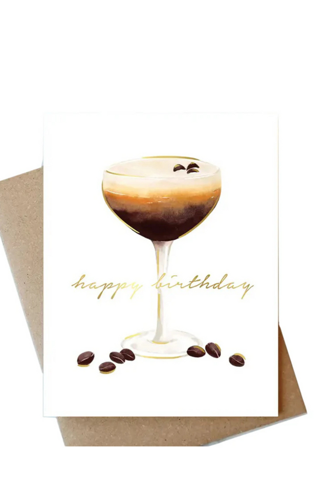 abigail jayne card ESPRESSO MARTINI