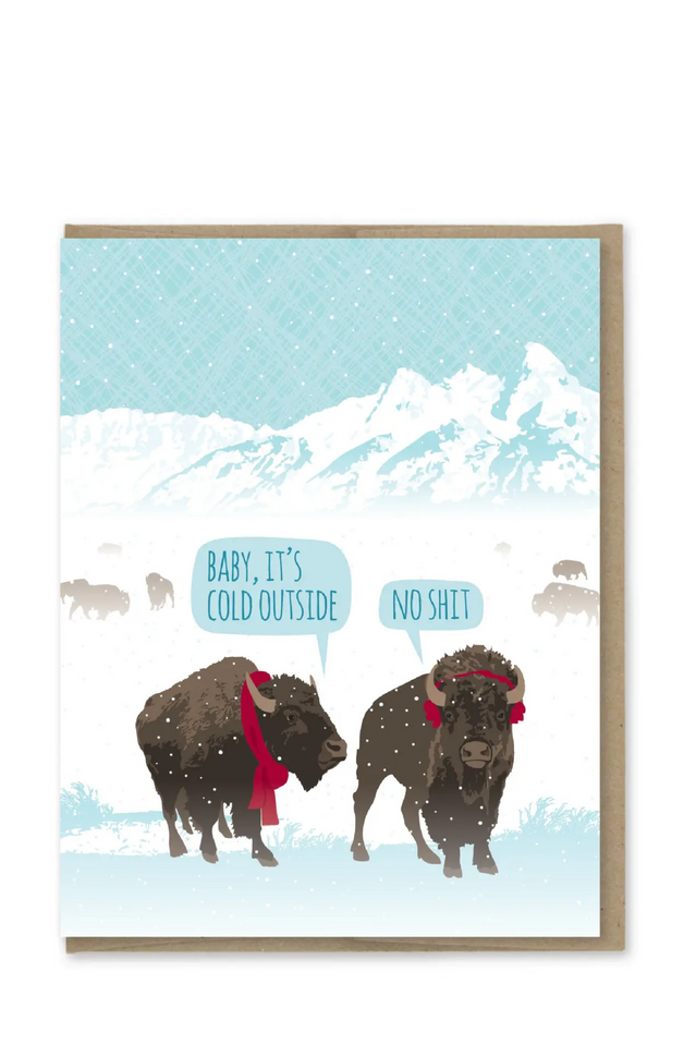 mpm card BABY IT'S COLD OUTSIDE