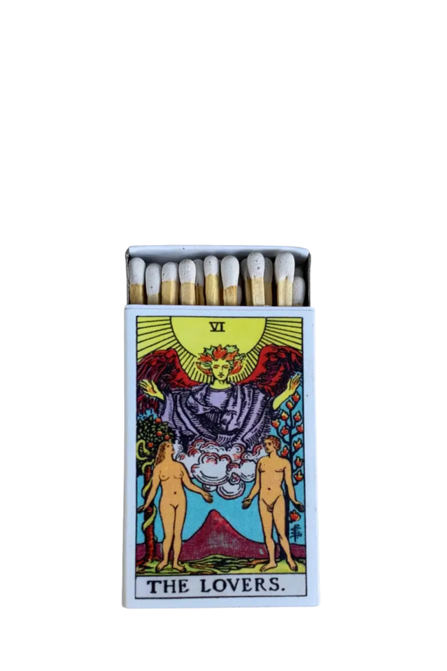 mini matches TAROT THE LOVERS