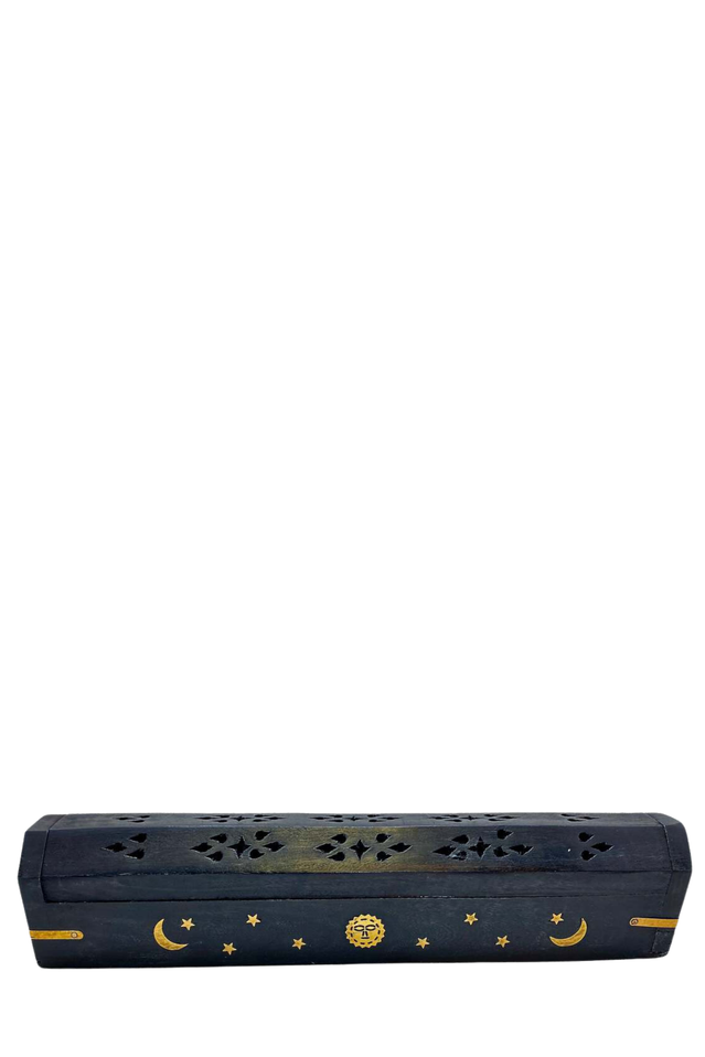 incense burner/box CELESTIAL BLACK