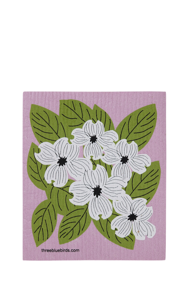 swedish dishcloth DOGWOOD