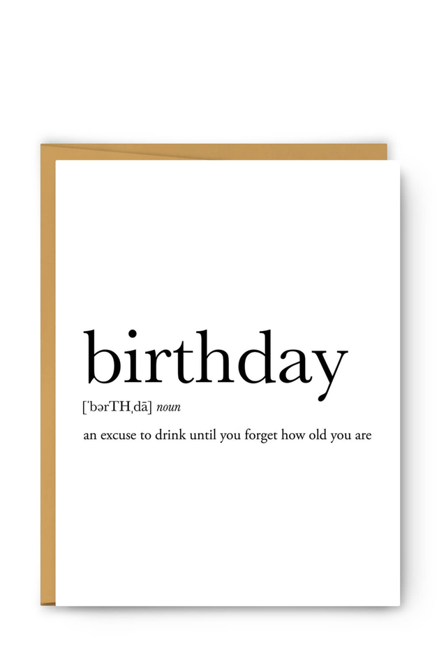 footnotes card BIRTHDAY