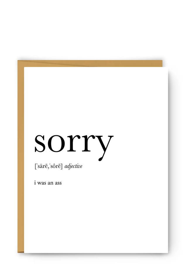 footnotes card SORRY