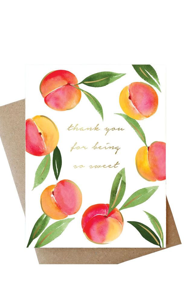 abigail jayne card THANK YOU FOR BEING SO SWEET