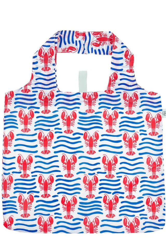 shopping bag LOBSTER WAVES