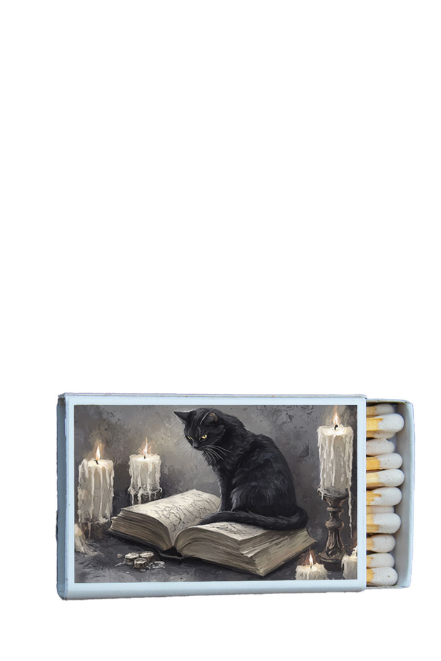 mini matches BLACK CAT