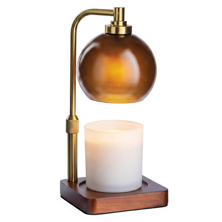 candle warmer LAMP AMBER SPHERE