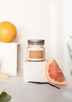 8oz mason VANILLA GRAPEFRUIT