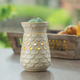 fragrance warmer SCALLOPED