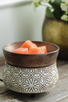 wax warmer 2-in-1 BRONZE GEOMETRIC