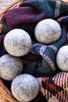 eco dryer ball NATURAL GREY