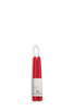 beeswax tapers 8" RED