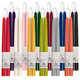 beeswax tapers 8" IVORY