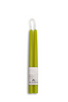 beeswax tapers 12" PISTACHIO