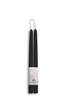 beeswax tapers 12" BLACK