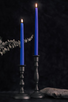 beeswax tapers 16" BLUE