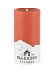 beeswax pillar 6" APRICOT