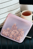 stasher sandwich bag ROSE QUARTZ