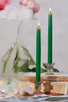 beeswax tapers 12" FOREST BD