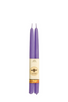 beeswax tapers 12" LILAC BD