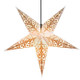 paper star lantern CARAMEL