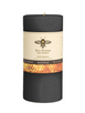 beeswax pillar 6" BLACK BD