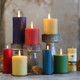 beeswax pillar 6" FOREST BD