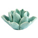 tea light holder LOTUS TEAL