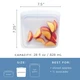 stasher sandwich bag CITRUS