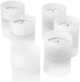 candle holder FROSTED TEA LIGHT