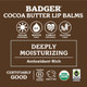 badger lip balm .25oz MINT